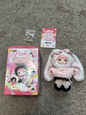 Nommi Pinky Energy Plush Pendant - Alice